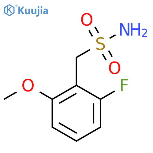 (2-fluoro-6-methoxyphenyl)methanesulfonamide structure