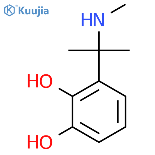 3-2-(methylamino)propan-2-ylbenzene-1,2-diol structure