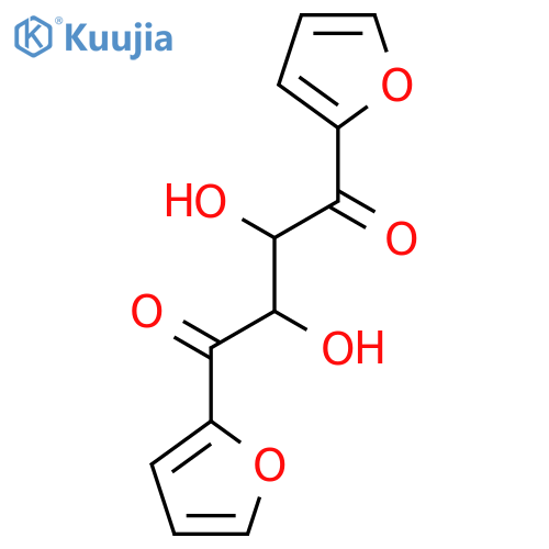 1,2-Bis-(2-furoyl)-1,2-dihydroxyethan structure