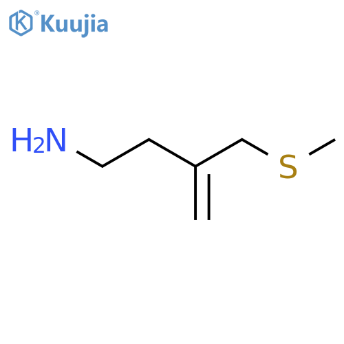 3-methylidene-4-(methylsulfanyl)butan-1-amine structure