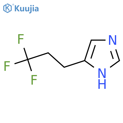 4-(3,3,3-trifluoropropyl)-1H-imidazole structure