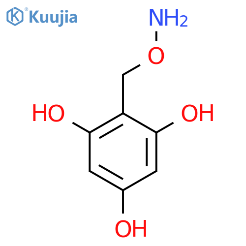 2-(aminooxy)methylbenzene-1,3,5-triol structure