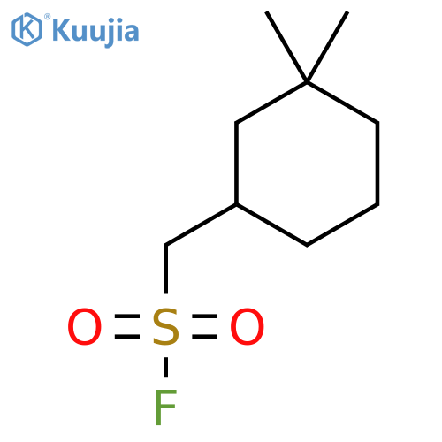 (3,3-dimethylcyclohexyl)methanesulfonyl fluoride structure