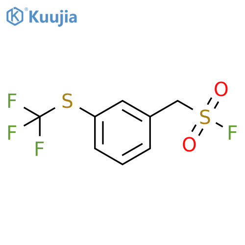 {3-(trifluoromethyl)sulfanylphenyl}methanesulfonyl fluoride structure