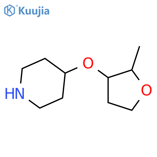4-(2-methyloxolan-3-yl)oxypiperidine structure