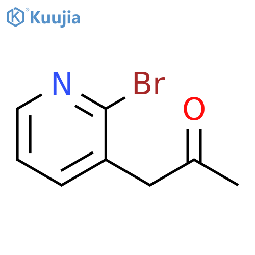 1-(2-bromopyridin-3-yl)propan-2-one structure