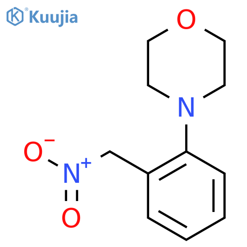 4-2-(nitromethyl)phenylmorpholine structure