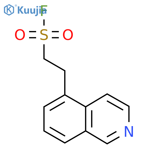 2-(Isoquinolin-5-yl)ethane-1-sulfonyl fluoride structure
