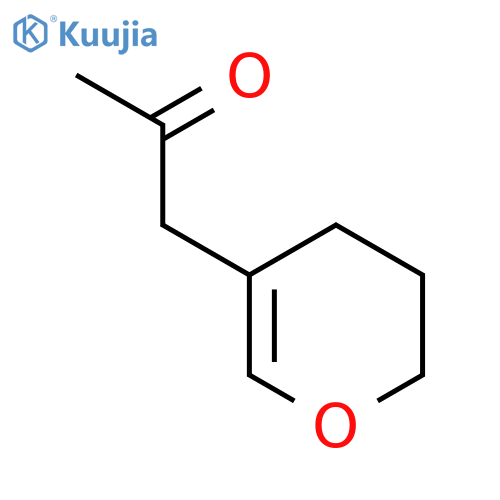 1-(3,4-dihydro-2H-pyran-5-yl)propan-2-one structure