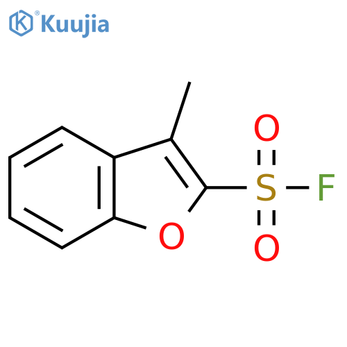 3-methyl-1-benzofuran-2-sulfonyl fluoride structure