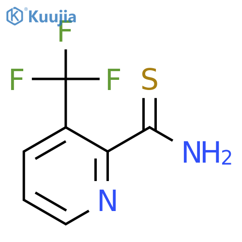 3-(Trifluoromethyl)pyridine-2-carbothioamide structure