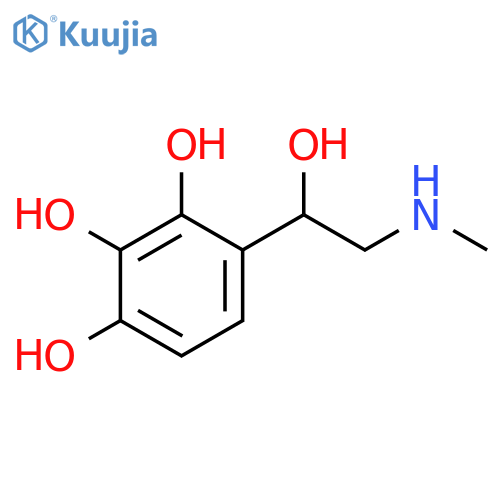 4-1-Hydroxy-2-(methylamino)ethyl-1,2,3-benzenetriol structure