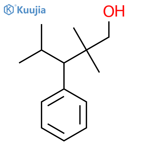 2,2,4-Trimethyl-3-phenylpentan-1-ol structure