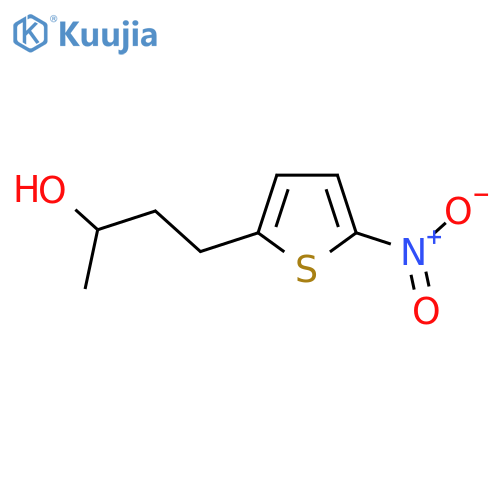 4-(5-Nitrothiophen-2-yl)butan-2-ol structure
