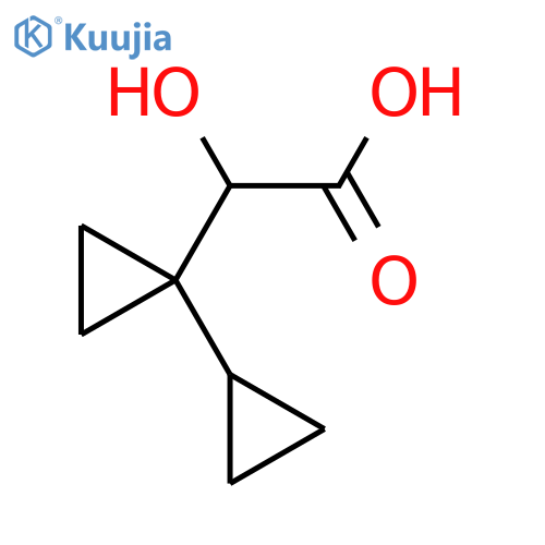 2-(1-cyclopropylcyclopropyl)-2-hydroxyacetic acid structure