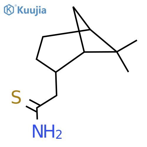 2-{6,6-dimethylbicyclo3.1.1heptan-2-yl}ethanethioamide structure