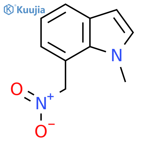 1-methyl-7-(nitromethyl)-1H-indole structure