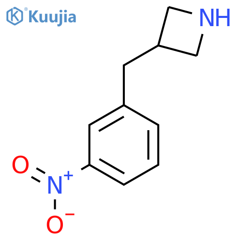 3-(3-nitrophenyl)methylazetidine structure