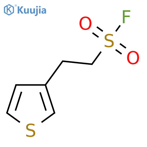 2-(thiophen-3-yl)ethane-1-sulfonyl fluoride structure