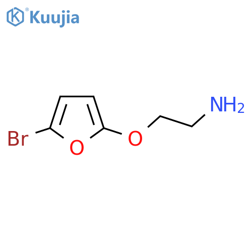 2-(5-bromofuran-2-yl)oxyethan-1-amine structure
