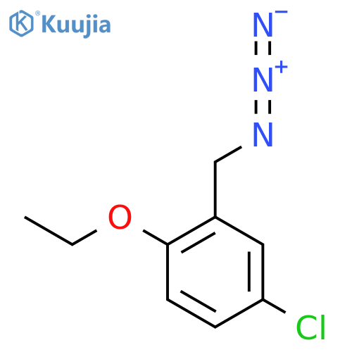 2-(azidomethyl)-4-chloro-1-ethoxybenzene structure