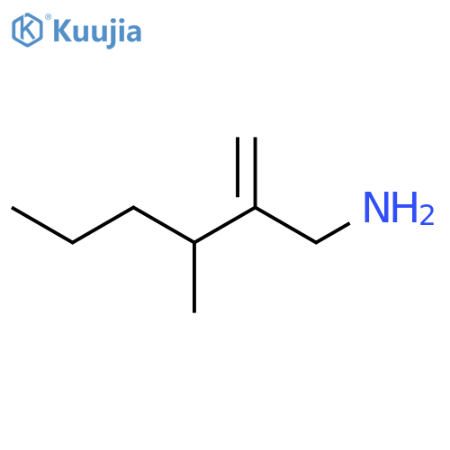 2-(aminomethyl)-3-methylhex-1-ene structure