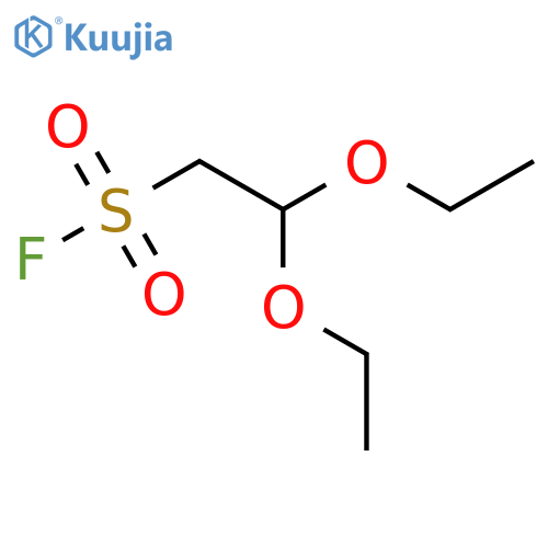 2,2-diethoxyethane-1-sulfonyl fluoride structure