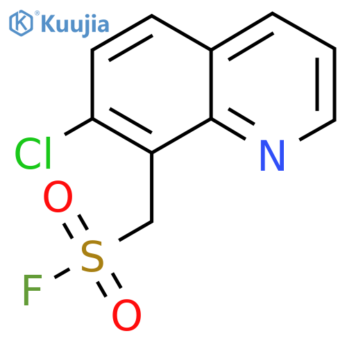 (7-chloroquinolin-8-yl)methanesulfonyl fluoride structure