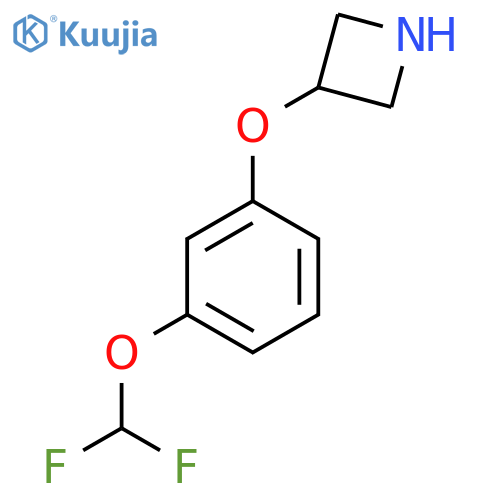 3-3-(difluoromethoxy)phenoxyazetidine structure