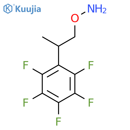 O-2-(pentafluorophenyl)propylhydroxylamine structure