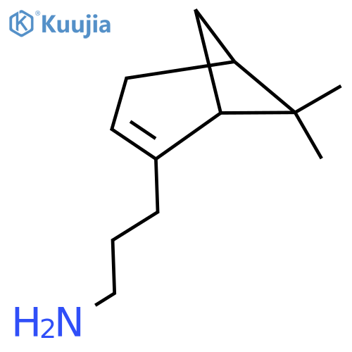 3-{6,6-dimethylbicyclo3.1.1hept-2-en-2-yl}propan-1-amine structure