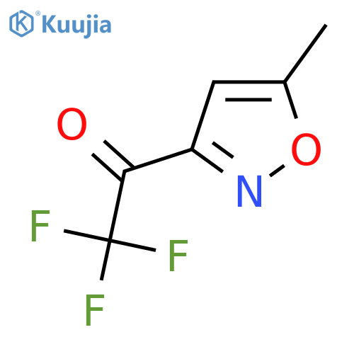 2,2,2-trifluoro-1-(5-methyl-1,2-oxazol-3-yl)ethan-1-one structure