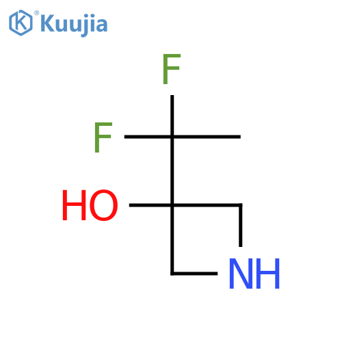 3-(1,1-difluoroethyl)azetidin-3-ol structure