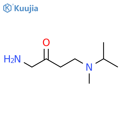1-amino-4-methyl(propan-2-yl)aminobutan-2-one structure
