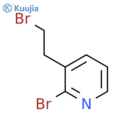 2-Bromo-3-(2-bromoethyl)pyridine structure