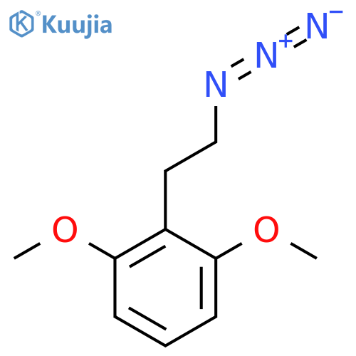 2-(2-azidoethyl)-1,3-dimethoxybenzene structure
