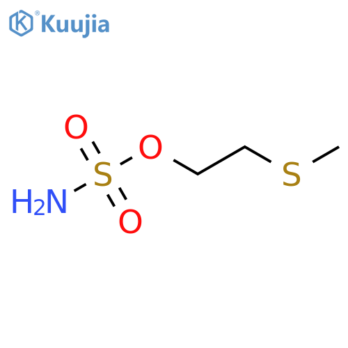 2-(methylsulfanyl)ethyl sulfamate structure