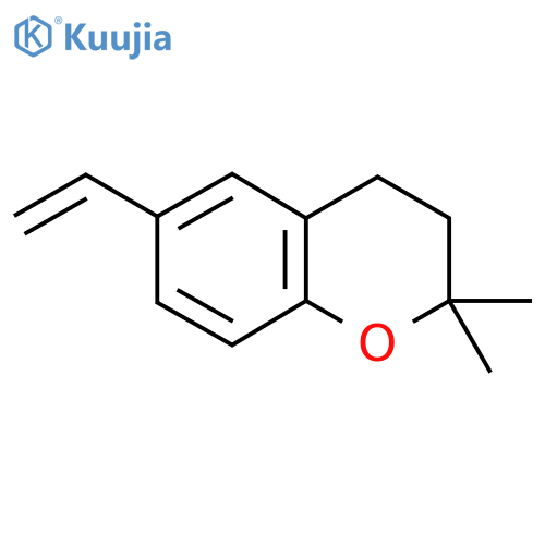 6-ethenyl-2,2-dimethyl-3,4-dihydro-2H-1-benzopyran structure