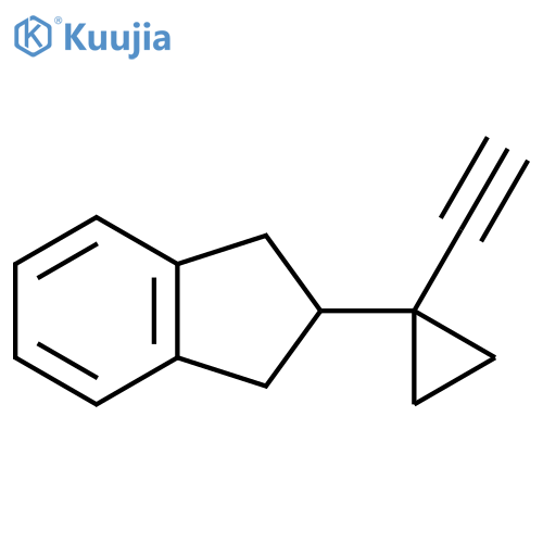 2-(1-ethynylcyclopropyl)-2,3-dihydro-1H-indene structure