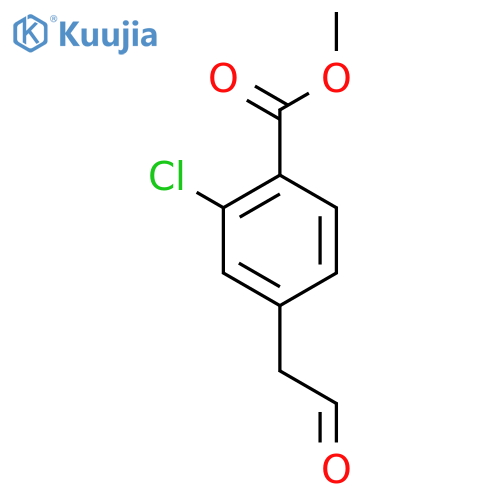 methyl 2-chloro-4-(2-oxoethyl)benzoate structure