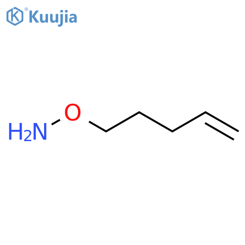 Hydroxylamine, O-4-penten-1-yl- structure