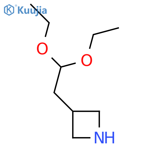 3-(2,2-diethoxyethyl)azetidine structure