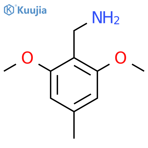 (2,6-dimethoxy-4-methylphenyl)methanamine structure