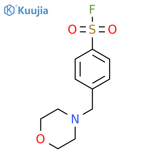 4-(morpholin-4-yl)methylbenzene-1-sulfonyl fluoride structure