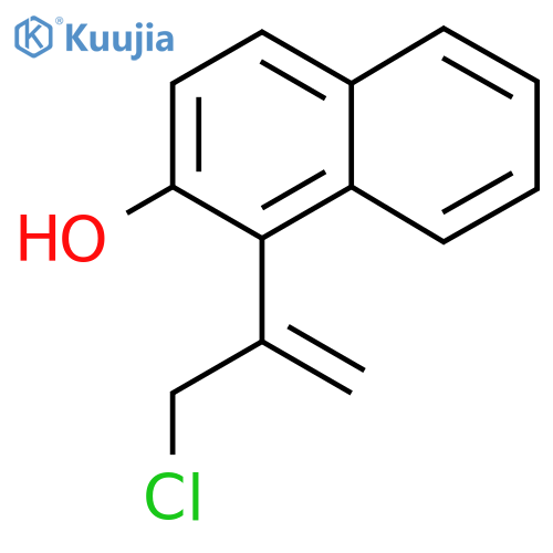 1-(3-Chloroprop-1-en-2-yl)naphthalen-2-ol structure