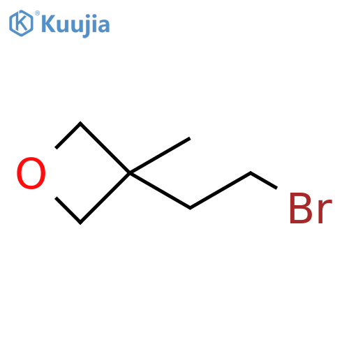 Oxetane, 3-(2-bromoethyl)-3-methyl- structure