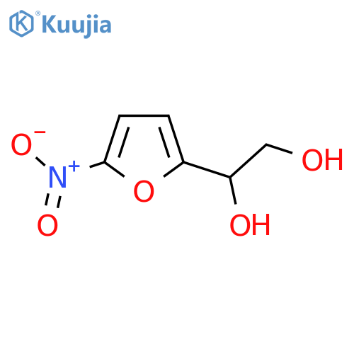 1-(5-nitrofuran-2-yl)ethane-1,2-diol structure