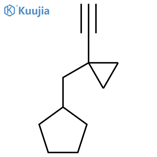 (1-ethynylcyclopropyl)methylcyclopentane structure