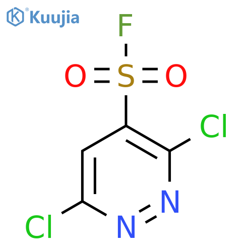 3,6-dichloropyridazine-4-sulfonyl fluoride structure