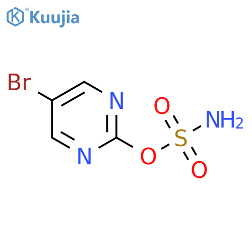 5-bromopyrimidin-2-yl sulfamate structure